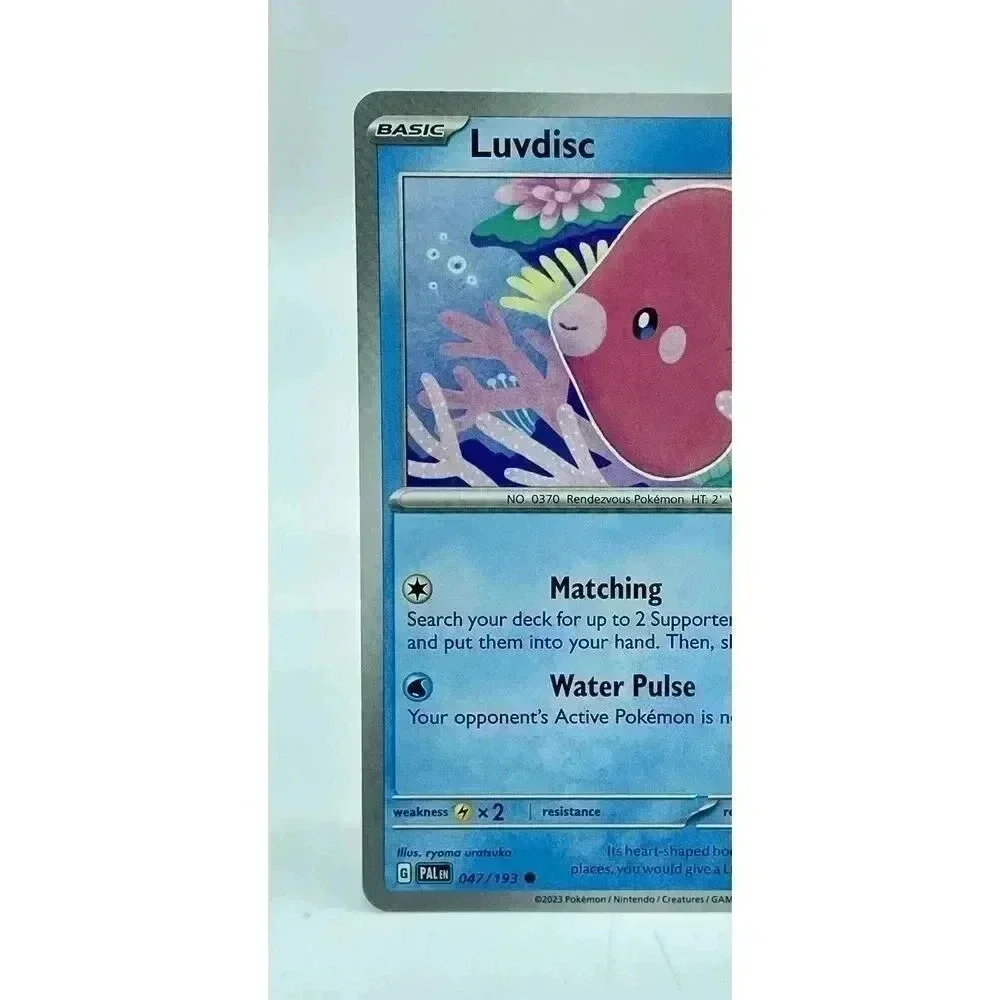 Luvdisc 047/193 Common Paldea‎ Evolved Non-Holo Pokemon TCG Mint Unplayed